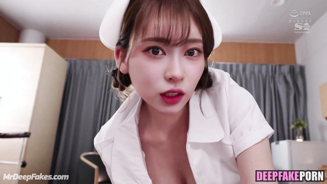 アイズワン フェイクポルノ nurse Minju decided to please you with something sweet, ai