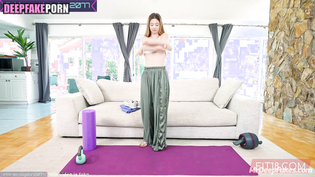 アイズワン ディープフェイク エロ fuck instead of sport with Minju / deepfake erotic