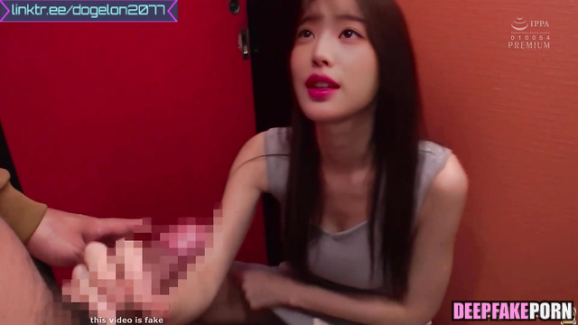 Prelude with her mouth and his cock アイヴ フェイクポルノ Wonyoung face swap