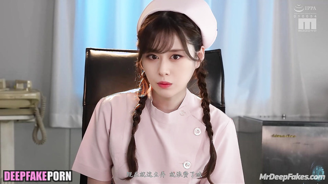 Horny nurse wanna play with her patient with a dildo / Jiyeon (지연 티아라) ai