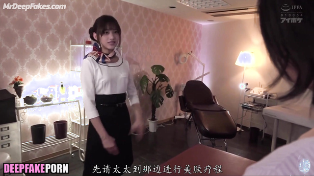 She thinks that no one will see them having sex, fake Minji ニュージーンズ アダルト