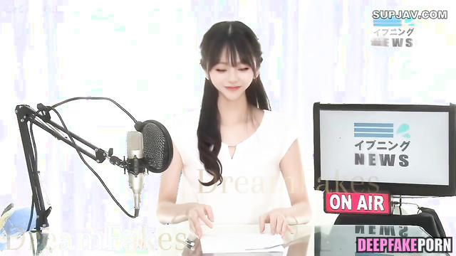 杨超越 화전소녀101 she squirted during the news broadcast, ai Yang Chaoyue