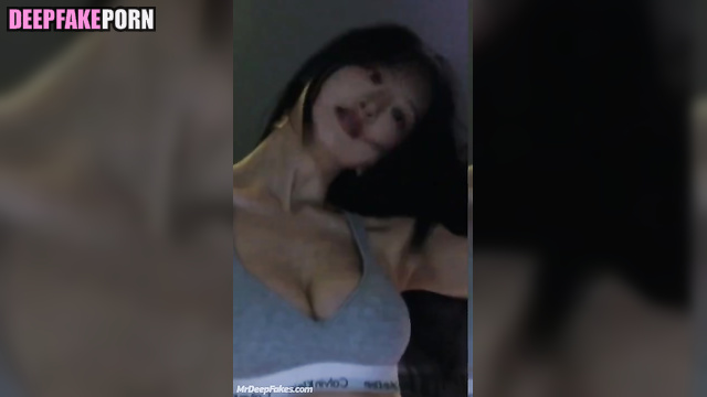 Busty Kpop idol Yujin アイヴ pleases fans with new dance video IVE 本物の偽物 real fake