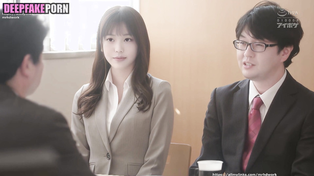 Brunette moaning when you fucking her in doggystyle, fake Wonyoung アイヴ 性別