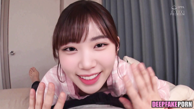 I couldn't hold back and cummed in pussy of アイズワン Chaewon フェイクポルノ fake porn IZ*ONE [PREMIUM]