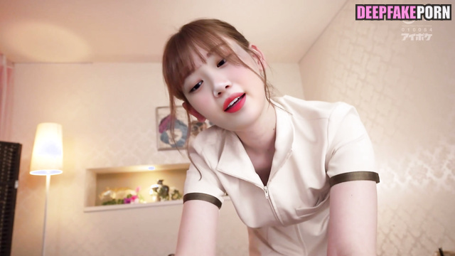 Gentle cock jumping by asian star Chaewon - deepfake erotic アイズワン ポルノ [PREMIUM]