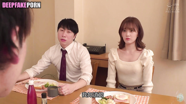 Fake Sakura in housemaid uniform pleasing her producer アイズワン ディープフェイク エロ