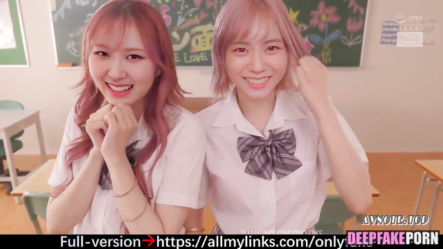 Schoolgirls enjoying threesome in the school, Rose & Jisoo ai 로제 블랙핑크