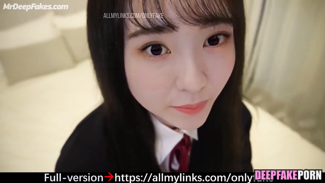 Schoolgirl was invited to the hotel for a blowjob, fake Irene (아이린 레드벨벳)