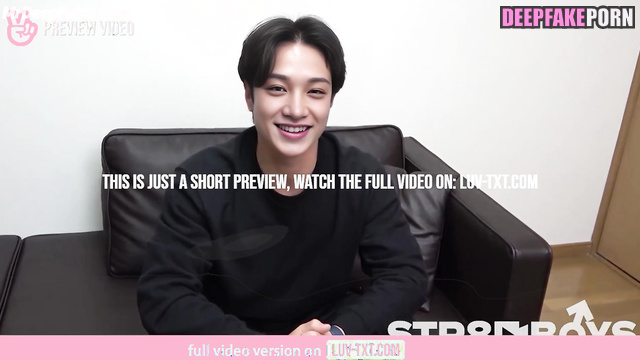 He came to a porn casting and was confused, fake Bang Chan (방찬 스트레이 키즈)