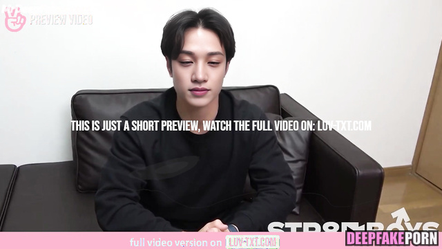 He came to a porn casting and was confused, fake Bang Chan (방찬 스트레이 키즈)