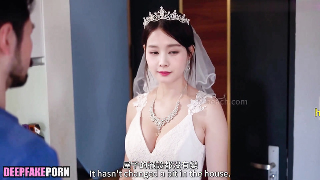 Li Yitong lost her virginity 10 minutes before the wedding, ai 李一桐 智能換臉