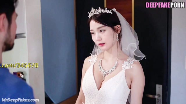 Li Yitong lost her virginity 10 minutes before the wedding, ai 李一桐 智能換臉