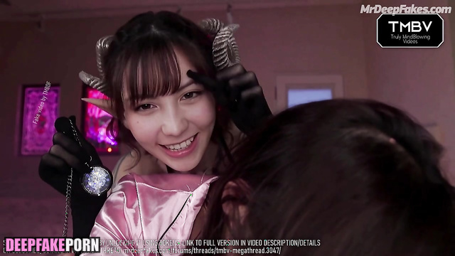 He summoned a demon and fucked her, ASMR BlueKatie in Halloween porn