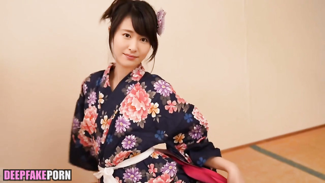 Sexy geisha with small tits pleasing his body (Yui Aragaki ai) あらがき ゆい 性別