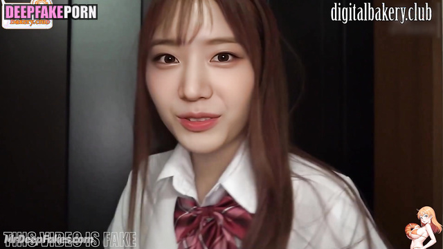 (규리 프로미스나인) schoolgirl getting her first sweet experience, fake Gyuri