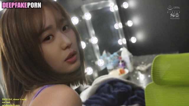 Sex two minutes before going on stage, Wonyoung face swap アイヴ フェイクポルノ