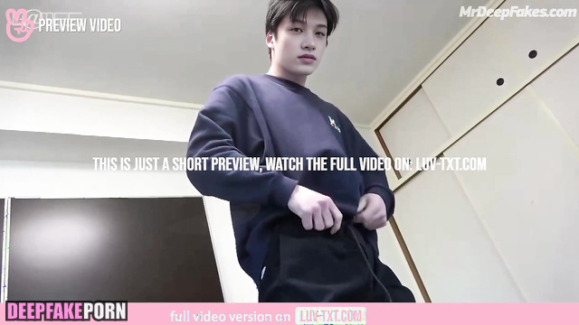 ストレイキッズ ポルノ he convinced you that he sucks sweetly, Bang Chan face swap