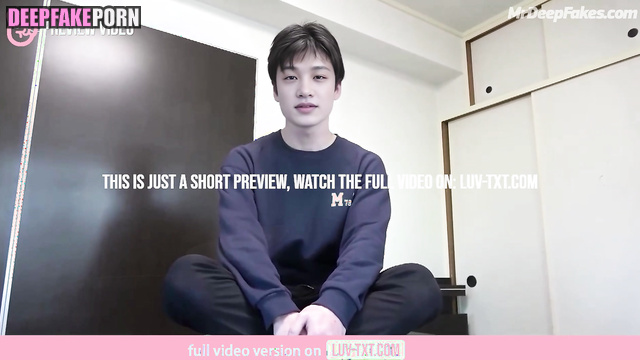 ストレイキッズ ポルノ he convinced you that he sucks sweetly, Bang Chan face swap