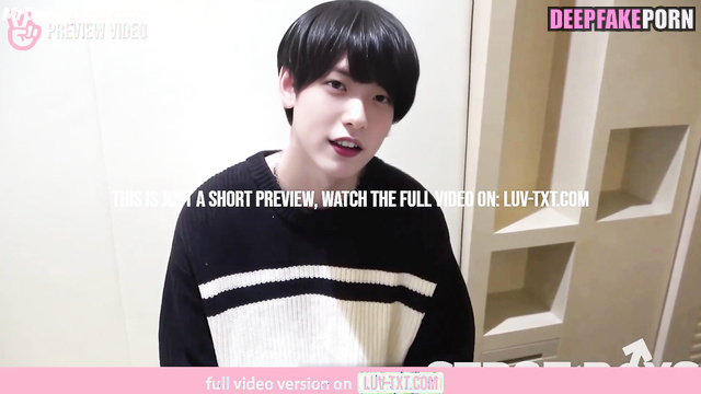 Sexy teen Soobin トゥモロー アダルト wants to lose anal virginity this night, ai