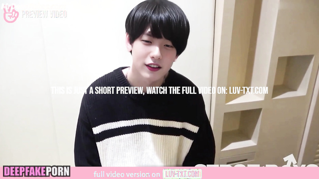 Sexy teen Soobin トゥモロー アダルト wants to lose anal virginity this night, ai