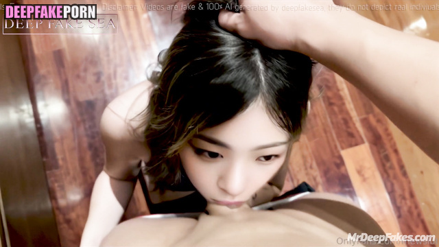 Beauty star thanked you with blowjob (ニュージーンズ 偽の有名人のポルノ) Minji face swap