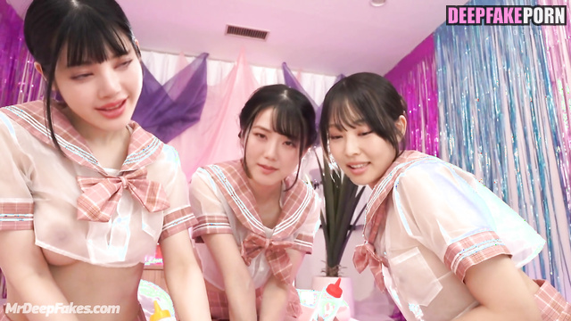 BLACKPINK (블랙핑크 가짜 포르노) serving a serious client after a concert, A.I.