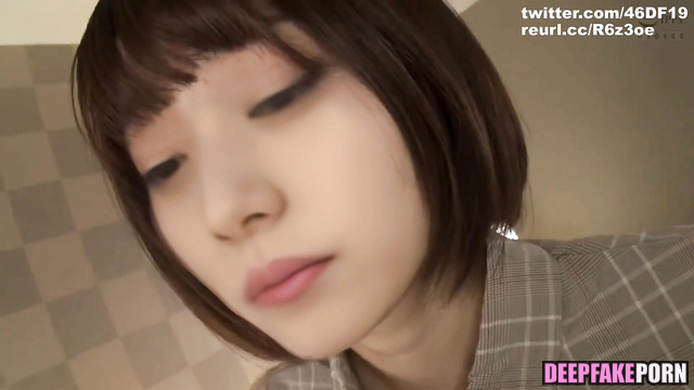 Japanese deepfake erotic - Takahata Mitsuki sucks dick / 高畑 充希 フェイクポルノ [PREMIUM]