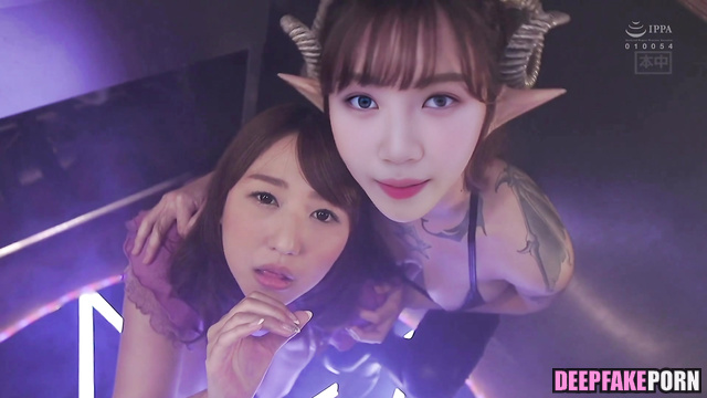 Chaewon IZ*ONE | IZONE: blowjob threesome porn (채원 아이즈원 사까시 쓰리썸 포르노) [PREMIUM]