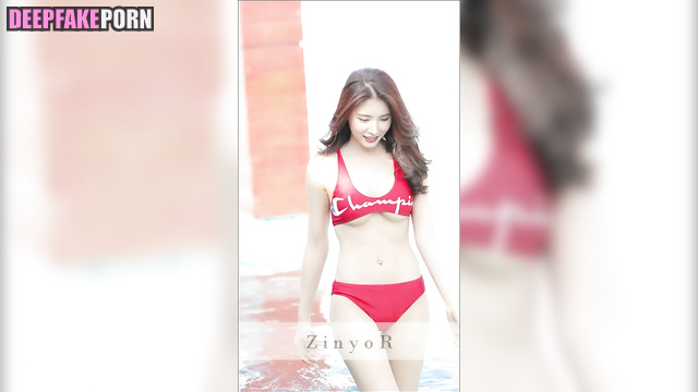 Shin Se-kyung showing her breast - fake celebrity porn (신세경 가슴 가짜 연예인 포르노)