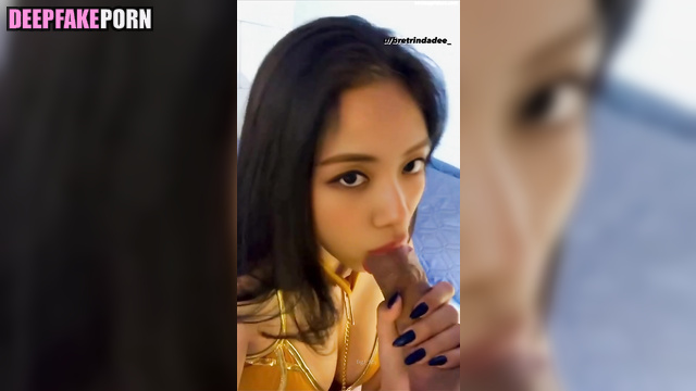 Rose BLACKPINK sucking dicks [artificial intelligence] 로제 블랙핑크 빨다 인공 지능