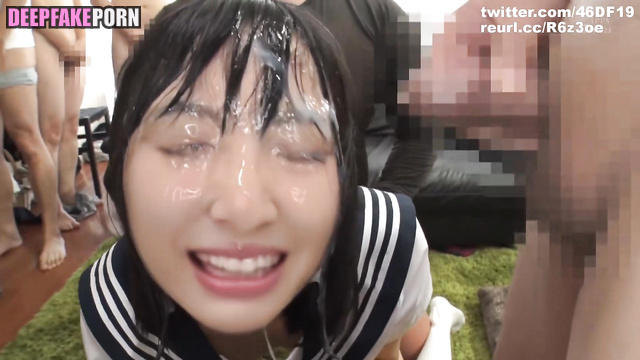 Kanemura Miku Hinatazaka46 in a hot gangbang porn (金村美玖 日向坂46 ポルノ) [PREMIUM]