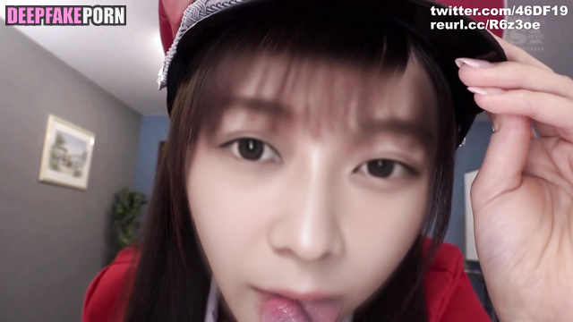 Sexy idol Suzuki Ayane Nogizaka46 sucking a dick (섹시한 아이돌 鈴木絢音 乃木坂46) [PREMIUM]