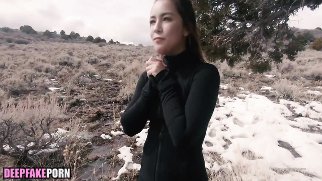 Fake porn tape of Nancy from MOMOLAND sucking cock outdoors 가짜 포르노 낸시 모모랜드 사까시 [PREMIUM]