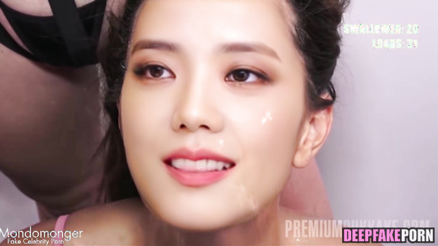 (지수 블랙핑크) obedient girl swallowed all that cum / Jisoo deepfake erotic [PREMIUM]
