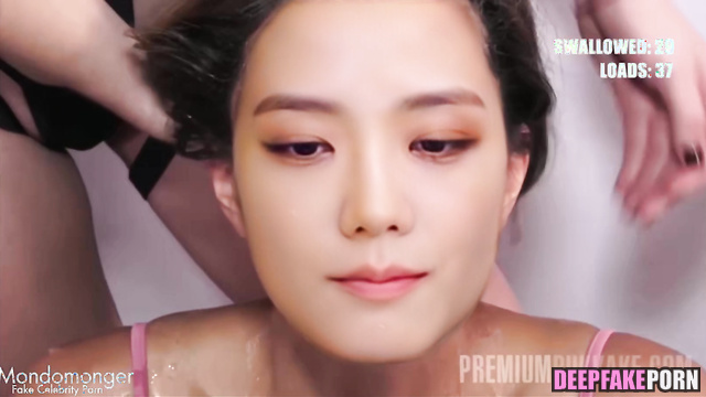(지수 블랙핑크) obedient girl swallowed all that cum / Jisoo deepfake erotic [PREMIUM]