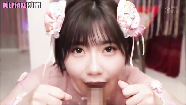 AI Freya Jayawardana (フレヤ・ジャヤワルダナ) Gives Her Boss A Blowjob