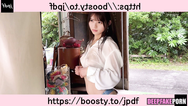 Innocent porn shoot with fake Asuka Saito 齋藤 飛鳥