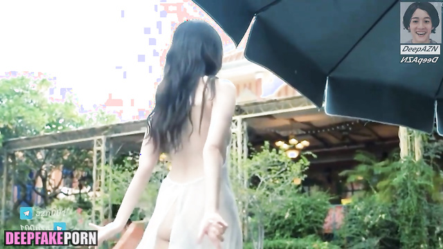 Sexy NMIXX Sullyoon (설윤) life nude AI show