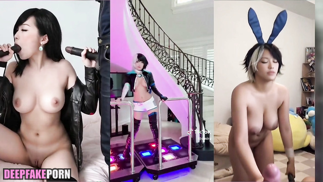 Your fave streamers bangin, with Pokimane taking the lead - Fake PMV