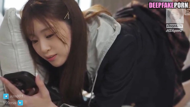 Real fake BABYMONSTER 베이비몬스터 Ahyeon 아현 school girl fuck