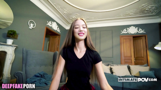 ルセラフィム ディープフェイク Kazuha fucking in hot shirt skirt / smart face change [PREMIUM]