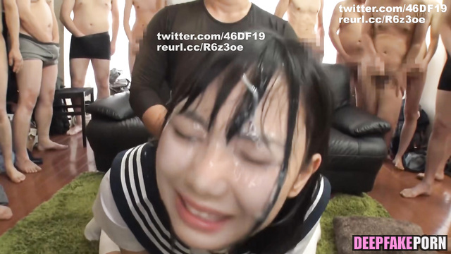 Japanese star Ito Riria enjoys deepfake massive bukkake session / 伊藤理々杏 乃木坂46 大量ぶっかけ [PREMIUM]