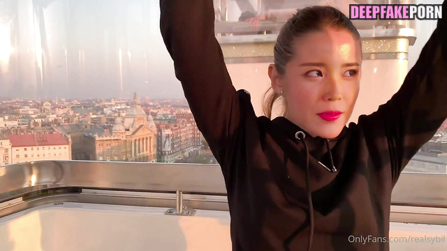 IU 아이유 is so excited that she made me blowjob outside deepfake (딥페이크) [PREMIUM]