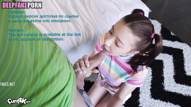 Face swap / Cute babe Taeyeon from SNSD is giving a head POV 소녀시대 태연 사까시 딥페이크