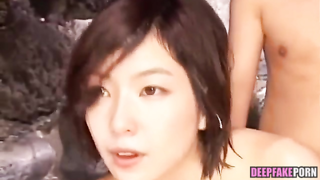 Irene 아이린 [Red Velvet 레드벨벳] made us feel good in sauna [deepfake 딥페이크]