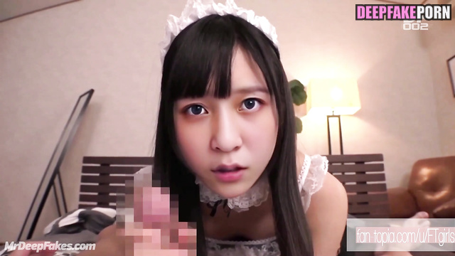 (DeepFake) Sexy Taiwanese YouTuber Alva plays maid part in hot sex scene 台湾 本本 智能換臉 性别