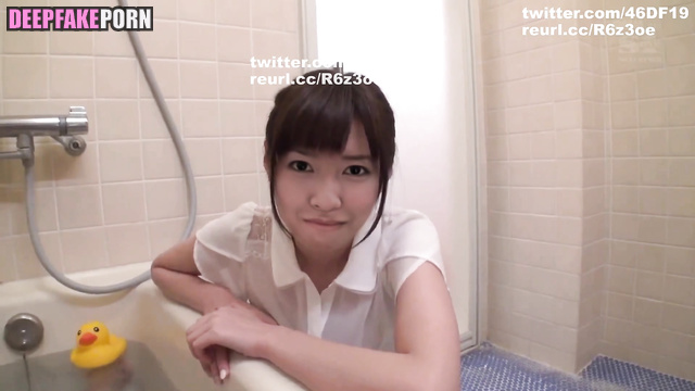 Toda Erika 戸田恵梨香 has some fun with me in bath deepfake ディープフェイク エロ [PREMIUM]