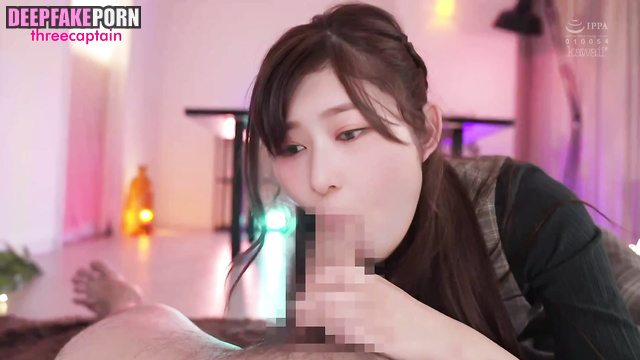 AI Kpop star Minju from IZ*ONE | IZONE will make you cum [POV] 人工知能 スター アイズワン キムミンジュ フェラ [PREMIUM]