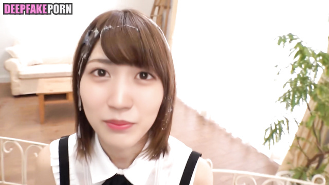 Hair cumming of pretty Kaki Haruka Nogizaka46 // deepfake J-Pop porn かき はるか 乃木坂46 フェイクポルノ [PREMIUM]